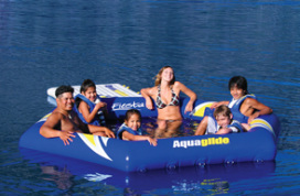 Hire out junk for your next boat trip. Ask about our inflatable pool.